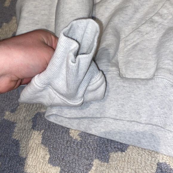 TNA fleece boyfriend cropped zip up - Picture 3 of 6
